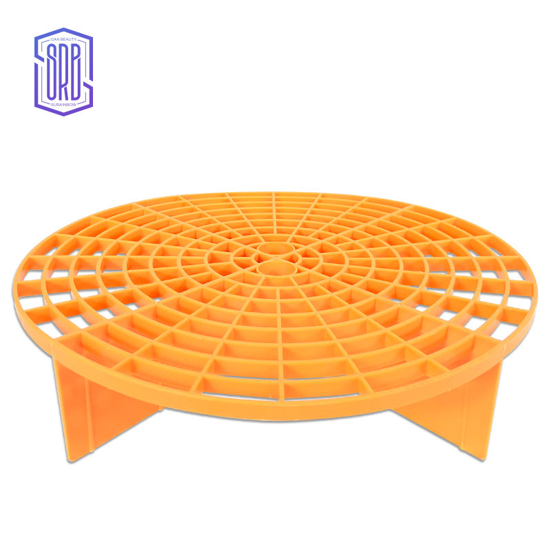 跨境热销斯锐博砂石过滤网滑轮式洗车桶多功能洗盘器加厚收纳桶