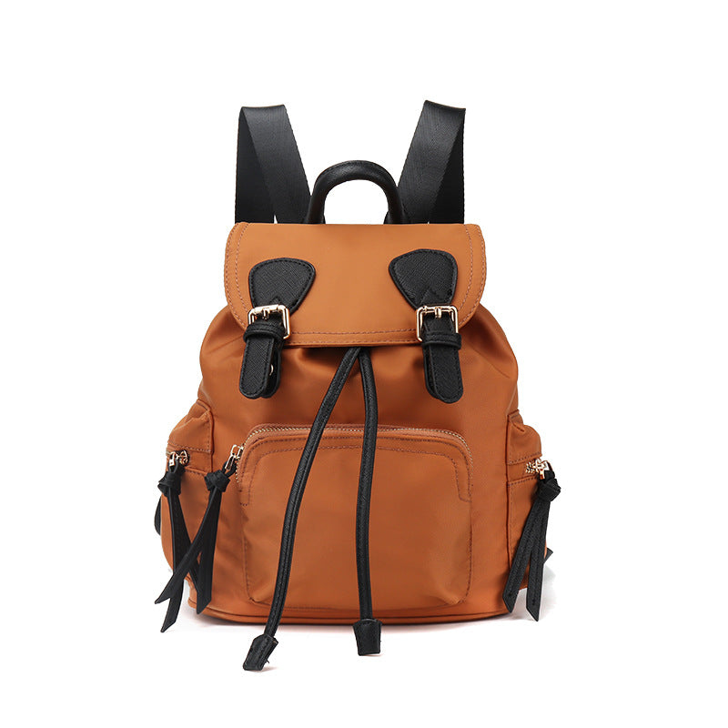 2024早春包包女韩版双肩包2023新款牛津时尚学生书包背包一件代发