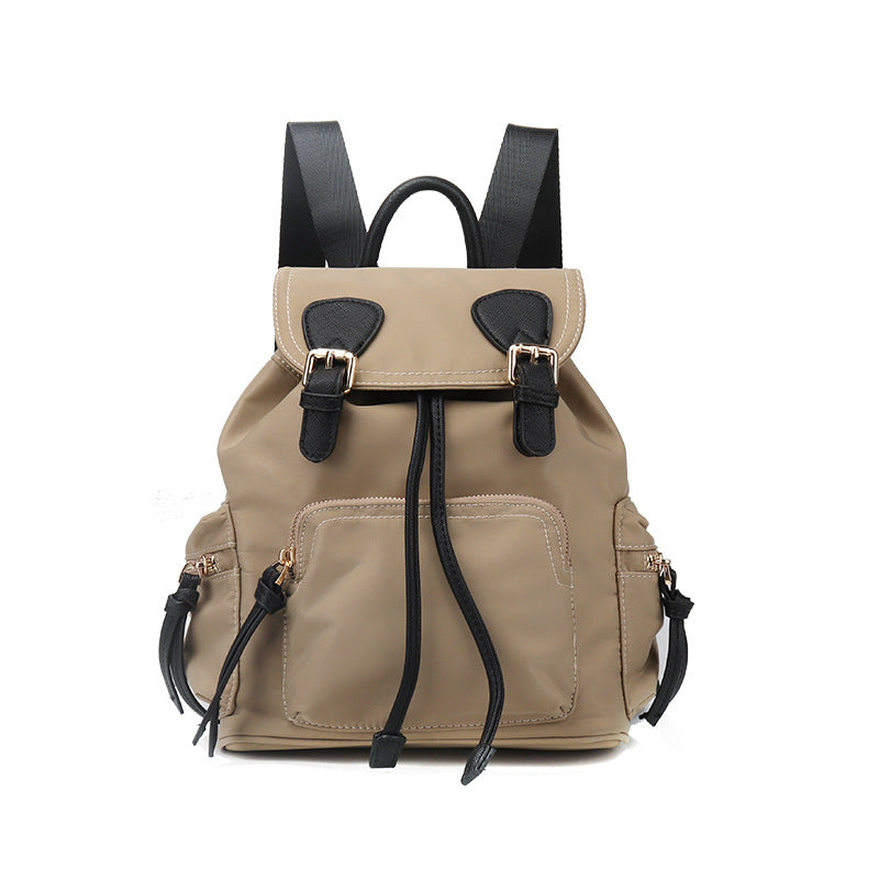 2024早春包包女韩版双肩包2023新款牛津时尚学生书包背包一件代发