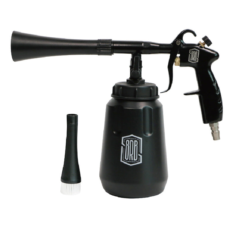 龙卷风内饰清洗软管枪高压吹尘枪汽车顶棚缝隙清洁喷洗气动工具