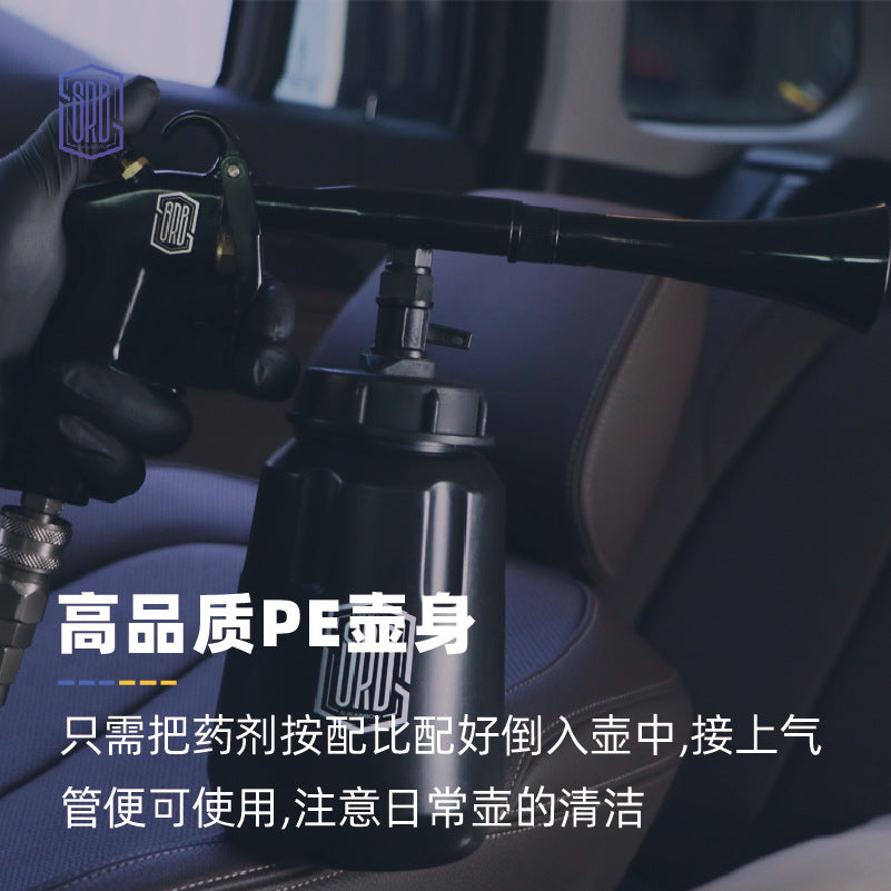 龙卷风内饰清洗软管枪高压吹尘枪汽车顶棚缝隙清洁喷洗气动工具