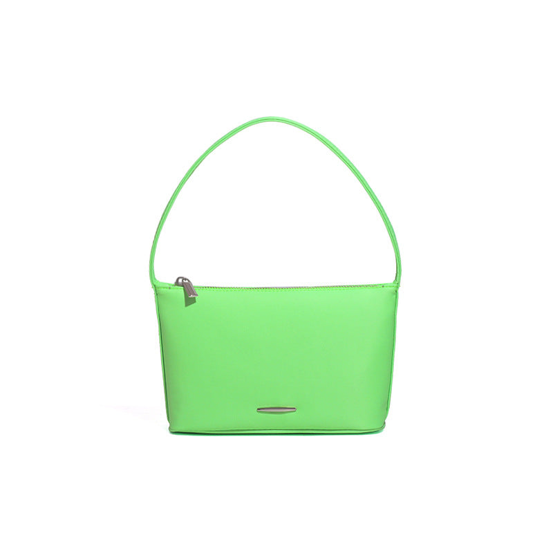 秋季质感迷你小方包时尚百搭便携高级感小众单肩包防水尼龙手提包