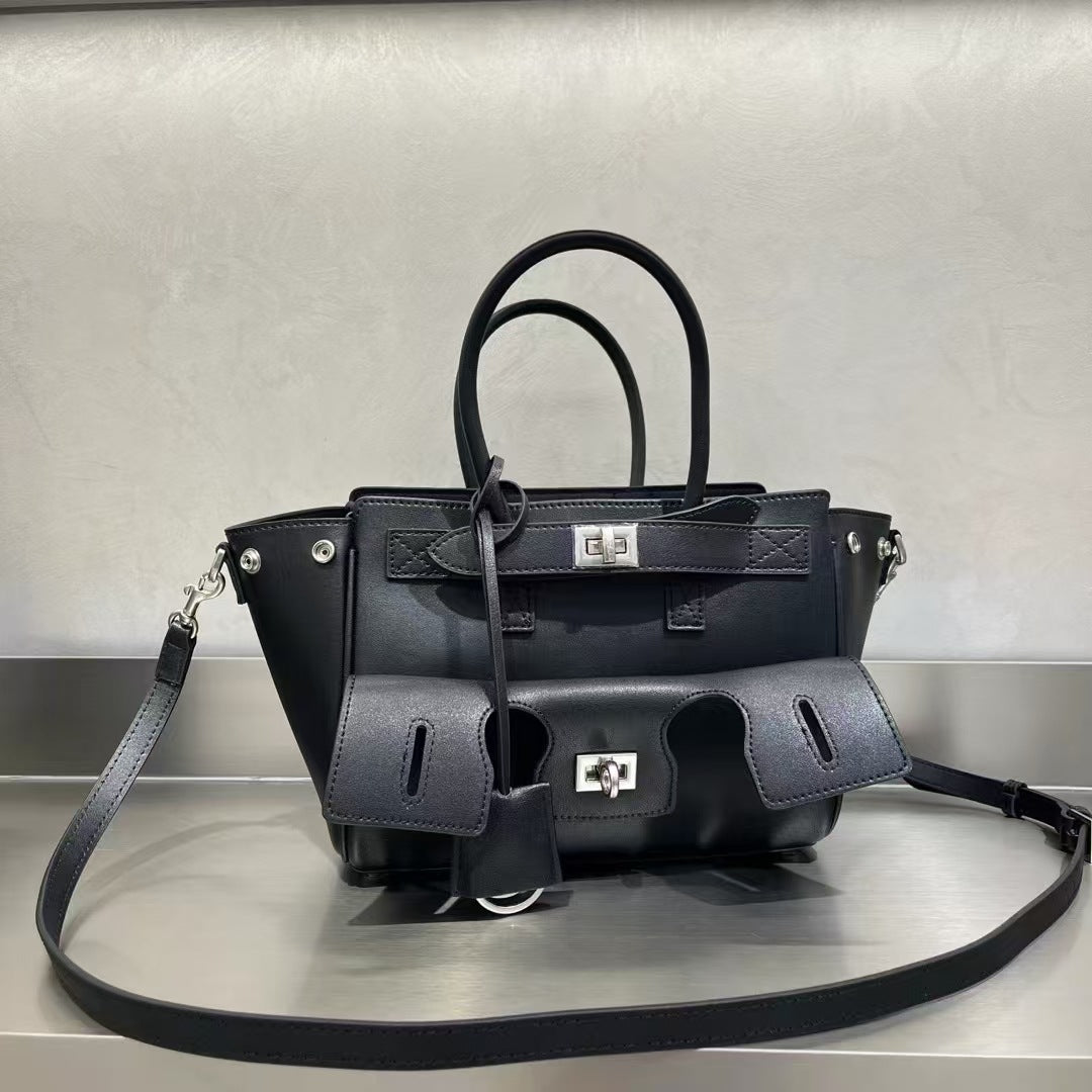 小众设计高级感大容量托特包2025新款时尚百搭通勤单肩手提腋下包