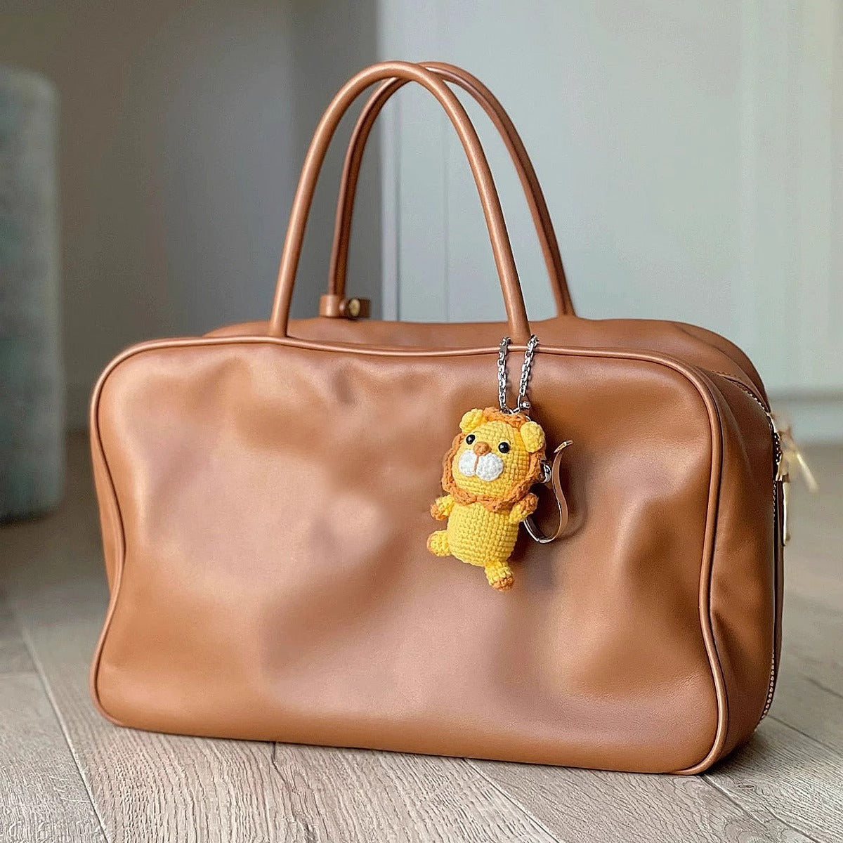 旅行包复古做旧公文包大容量通勤电脑包单肩斜挎真皮保龄球女包