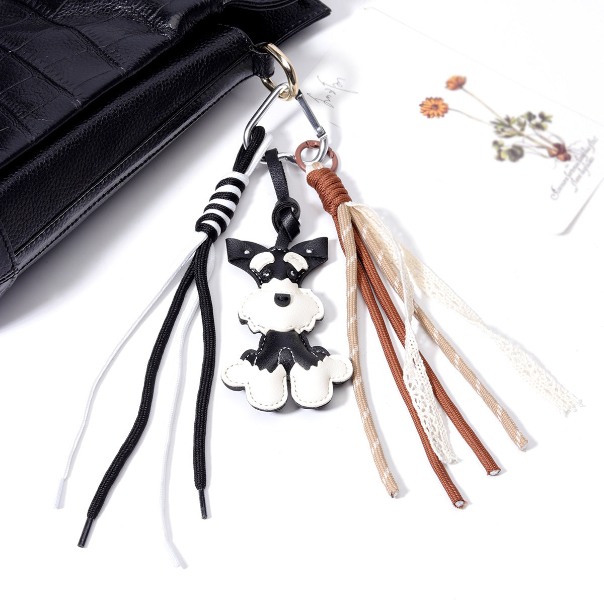 源头工厂PU皮流苏挂件合金挂件包挂吊饰钥匙扣批发厂货现货直供