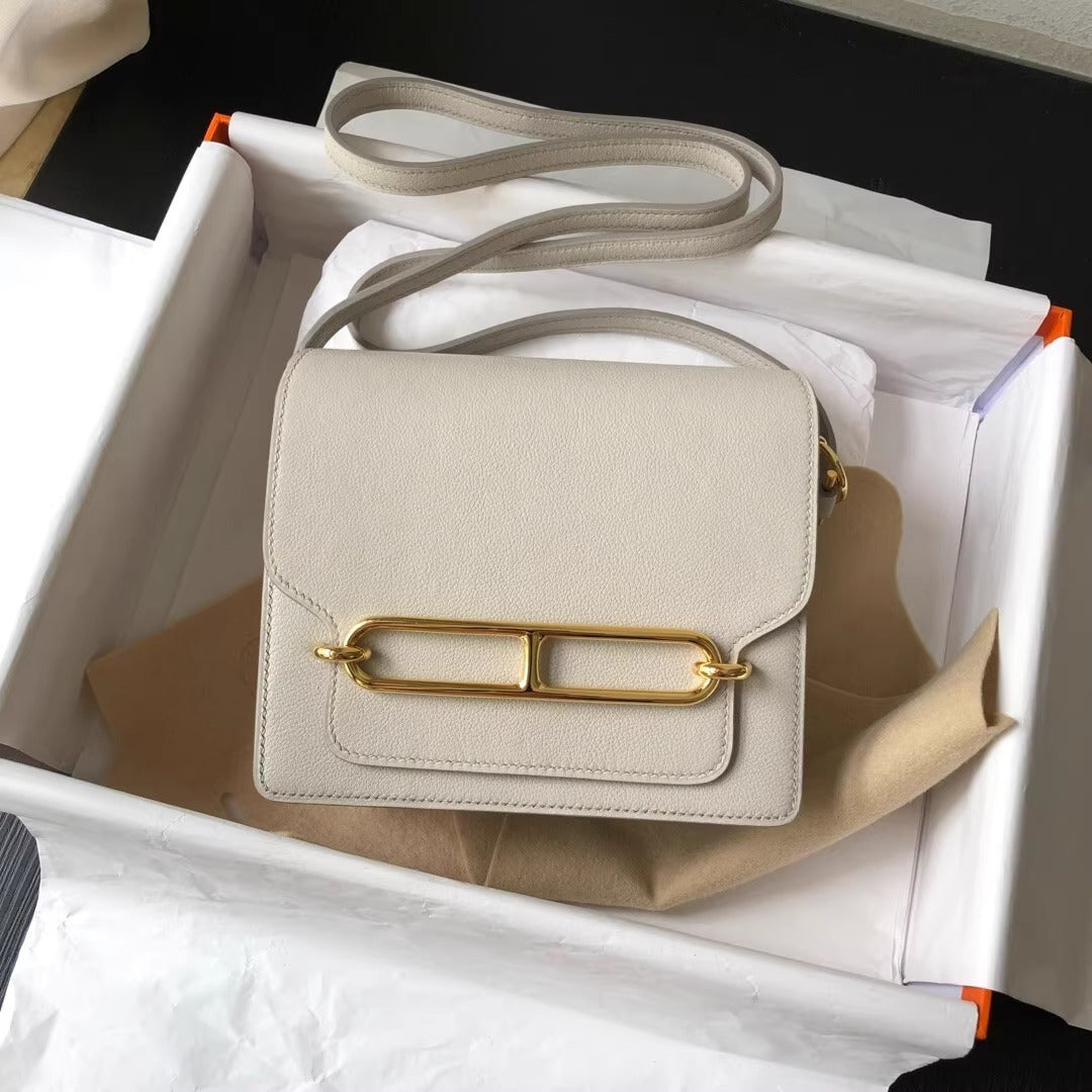 网红同款空姐豆腐包头层牛皮猪鼻子包小方包单肩斜挎女包直播代发