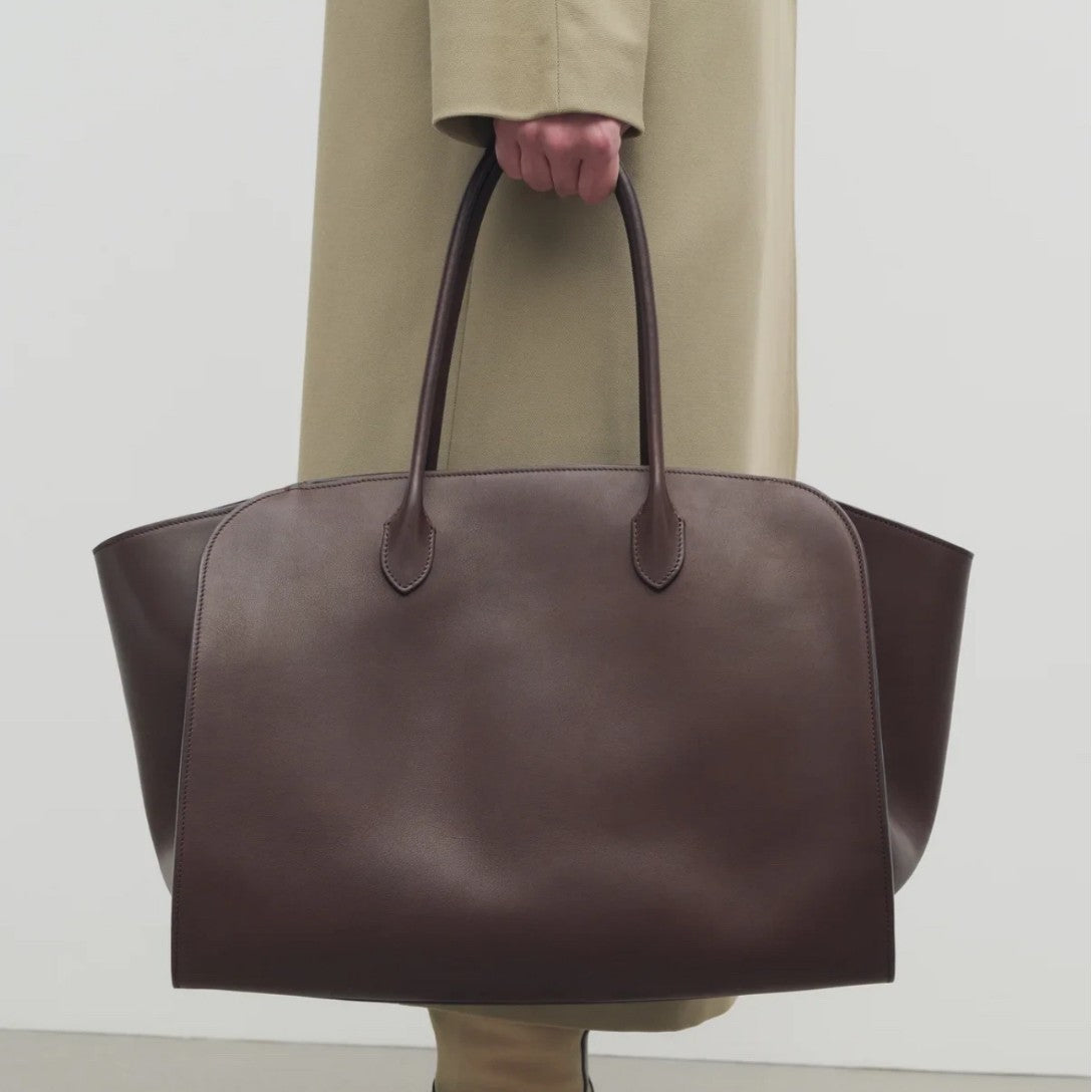 row大容量托特包marlo17牛皮公文包高级通勤腋下单肩手提真皮女包