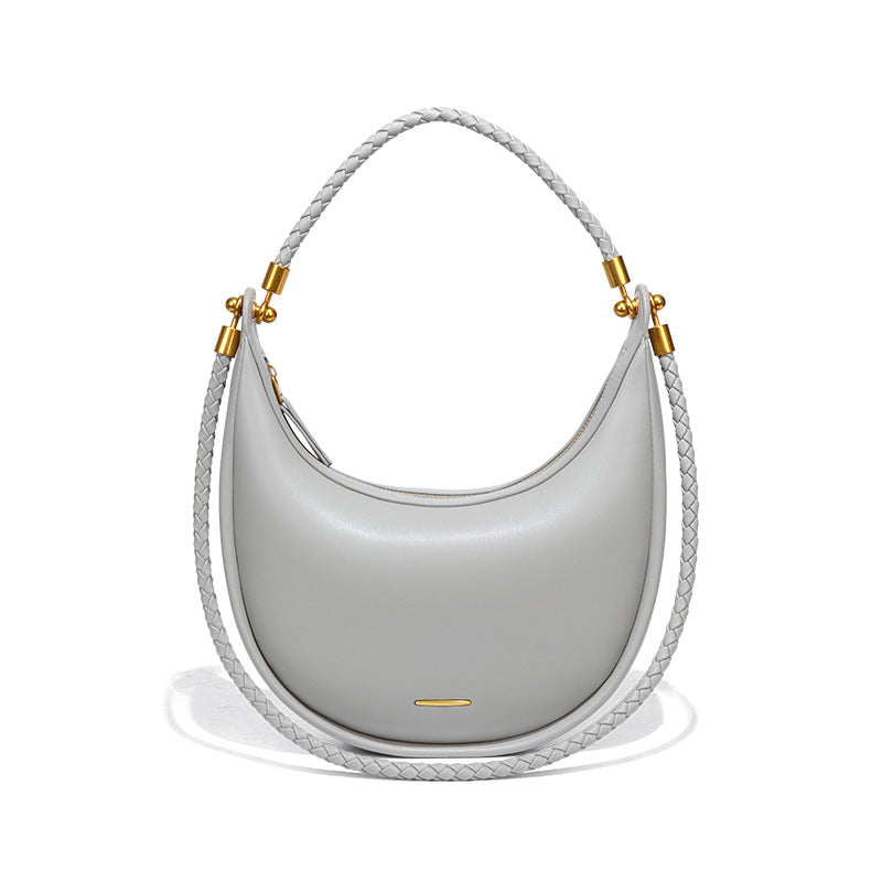 2025新品小众月牙包高级感时尚女包单肩腋下包质感潮流手提新月包