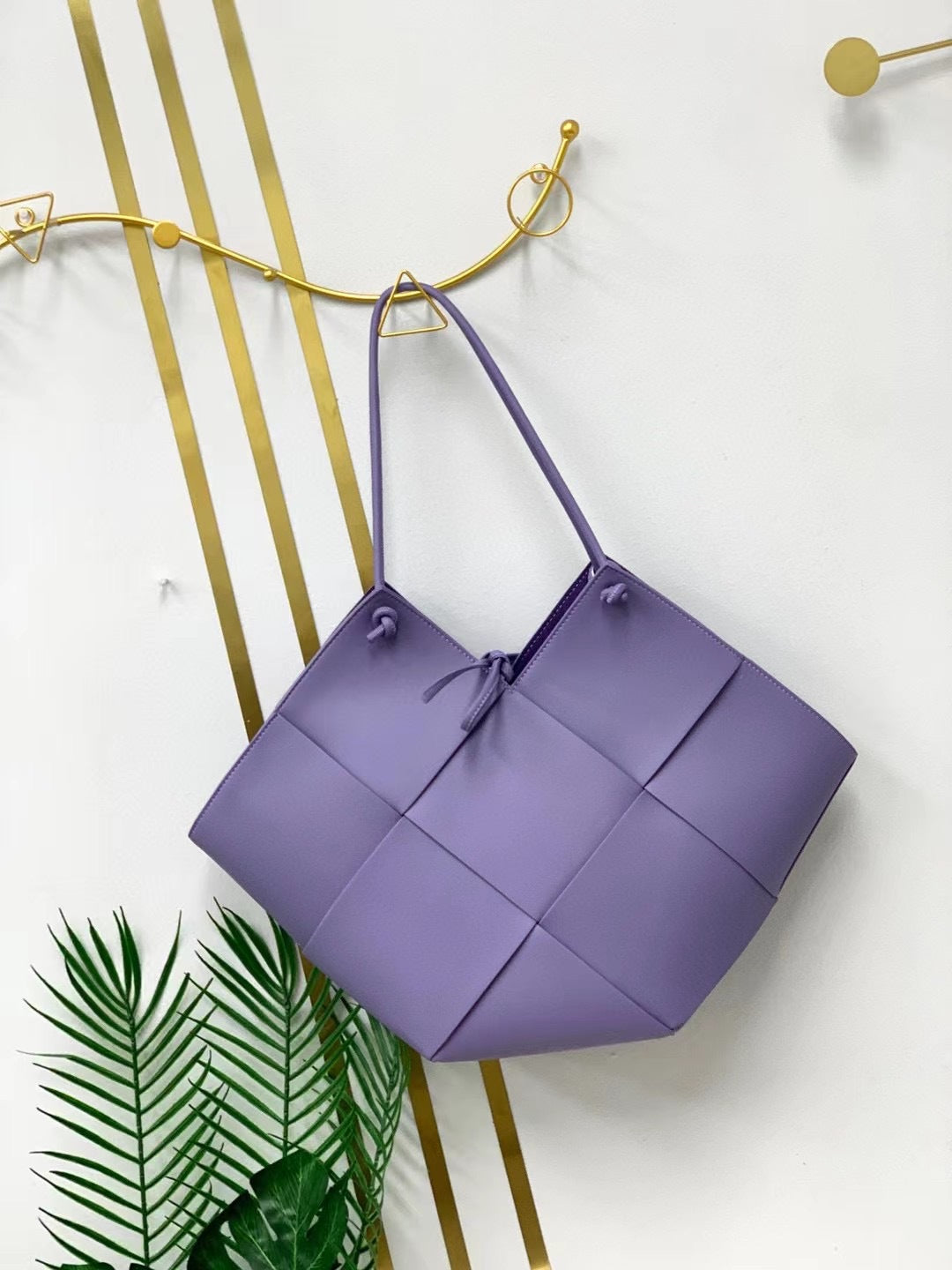 高级感编织大包包女夏季2023新款潮腋下包百搭大容量单肩包托特包