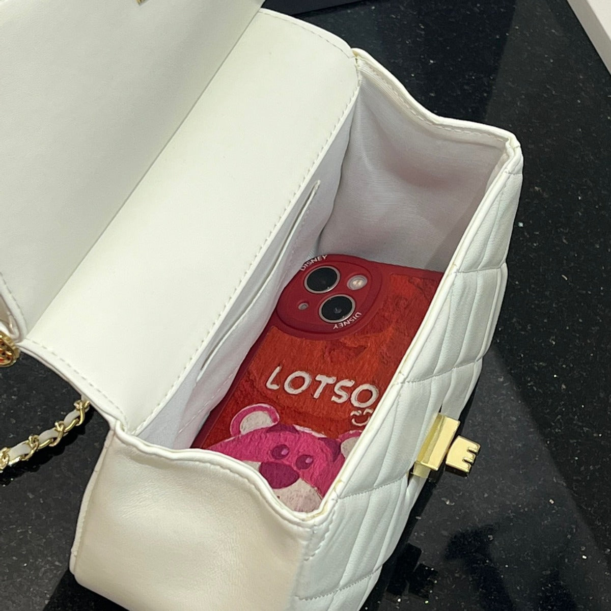 小香风链条包女2024新款时尚高级感小众菱格单肩包夏季斜挎小包女