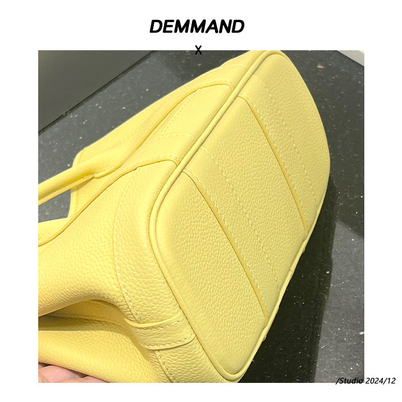 2025年新款潮迷你花园包小包包女真皮头层牛皮荔枝纹斜挎包手提包