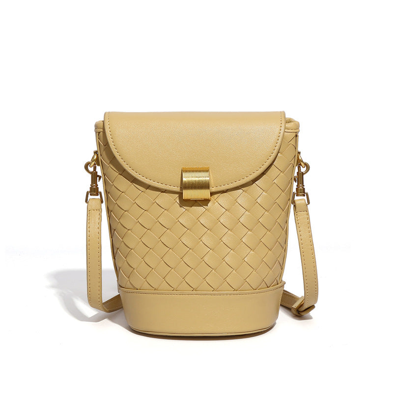 外贸跨境水桶包包小众设计新款马卡龙单肩女包简约潮大容量斜挎包