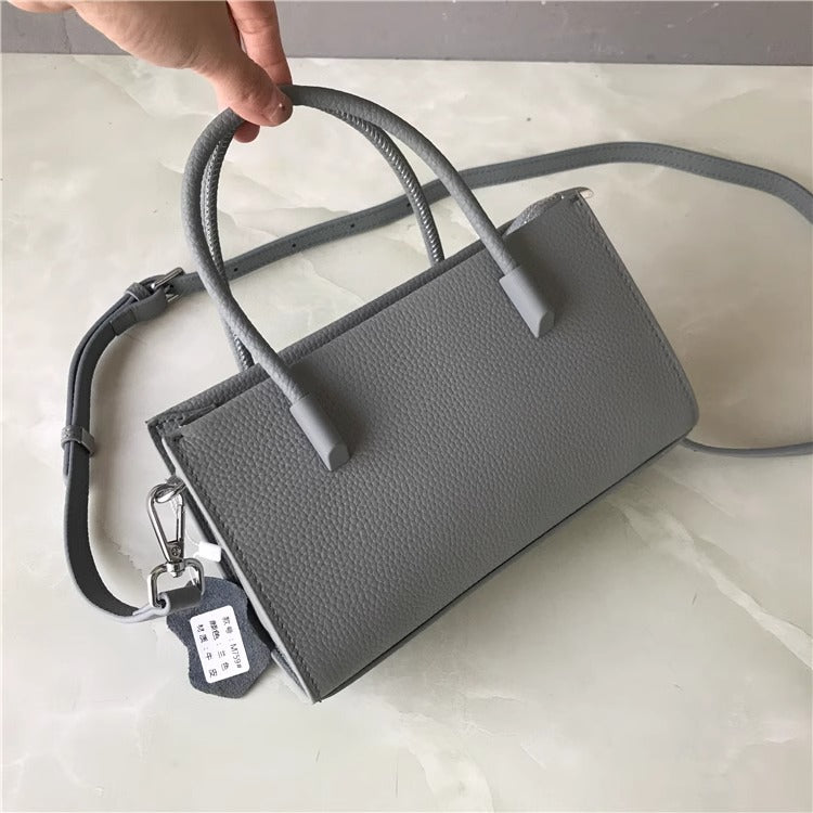 头层togo牛皮新款手提小包小众百搭单肩斜挎女包直播一件代发批发