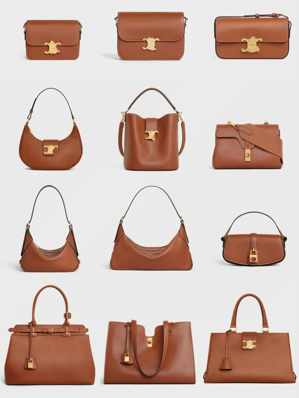 小香Ce新款贝壳包潮时尚手提包通勤百搭单肩斜挎轻奢小包保龄球包