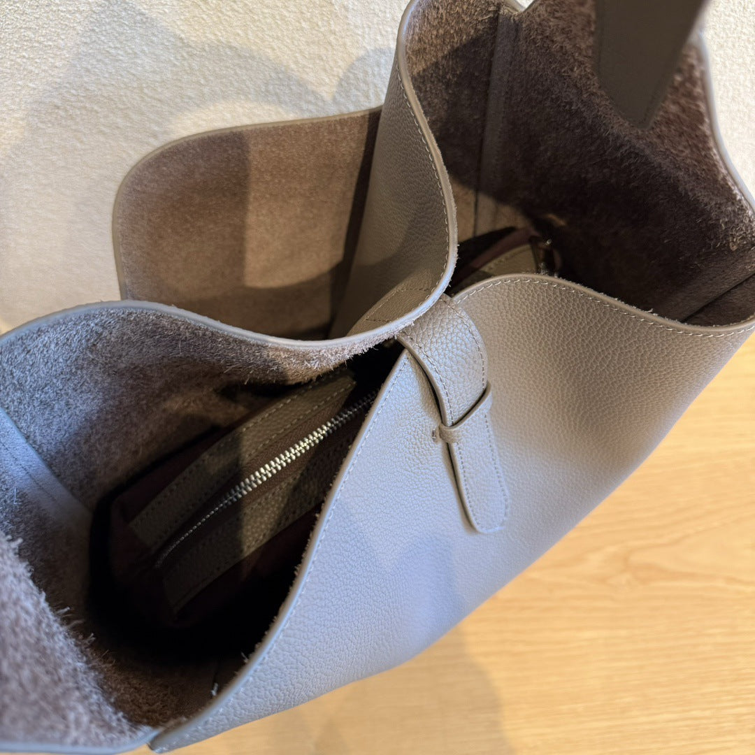 感大包包2024新款潮女包质感斜挎包大容量百搭通勤大气单肩包包