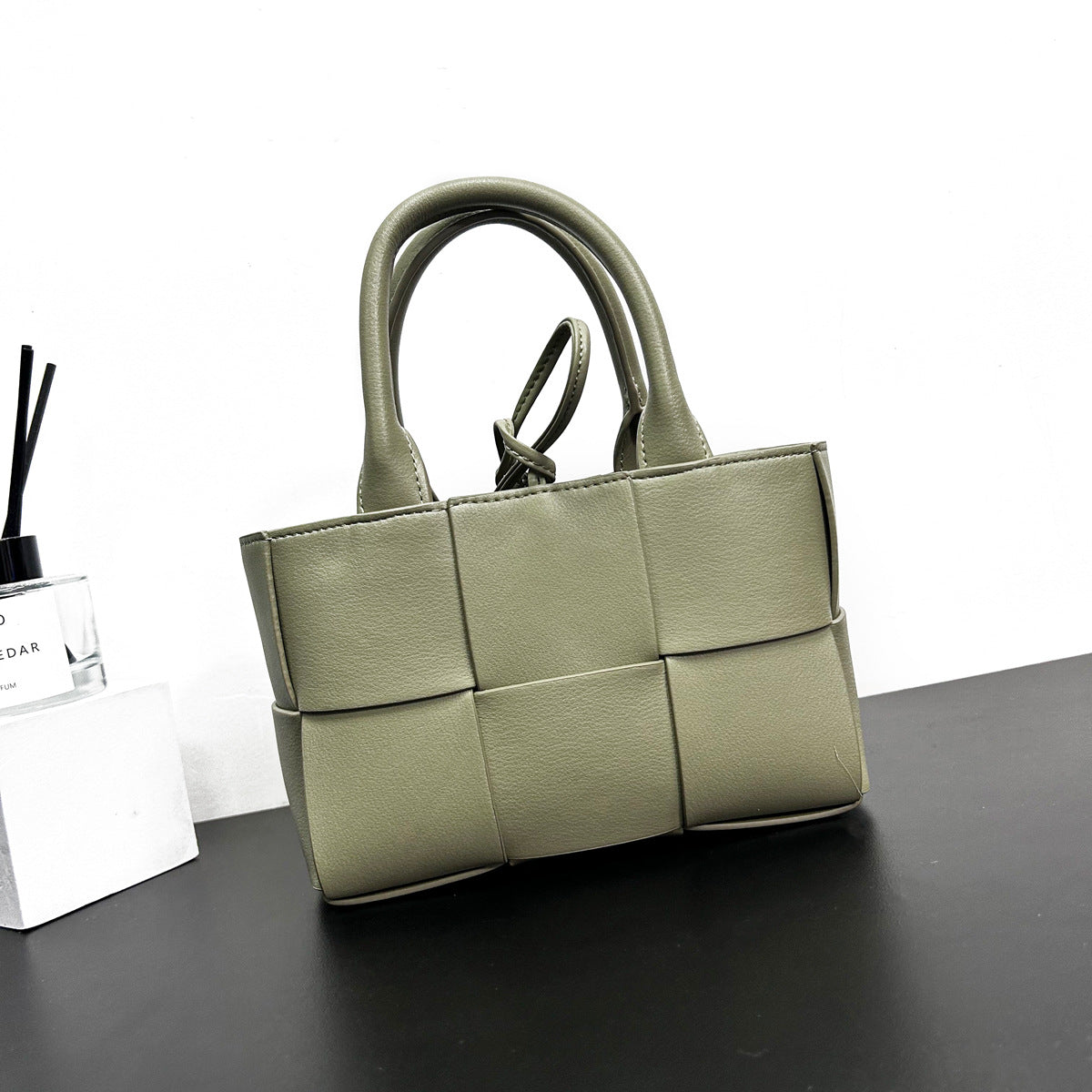 2023新款包包秋冬质感大包编织托特简约时尚女真大容量手提斜挎包