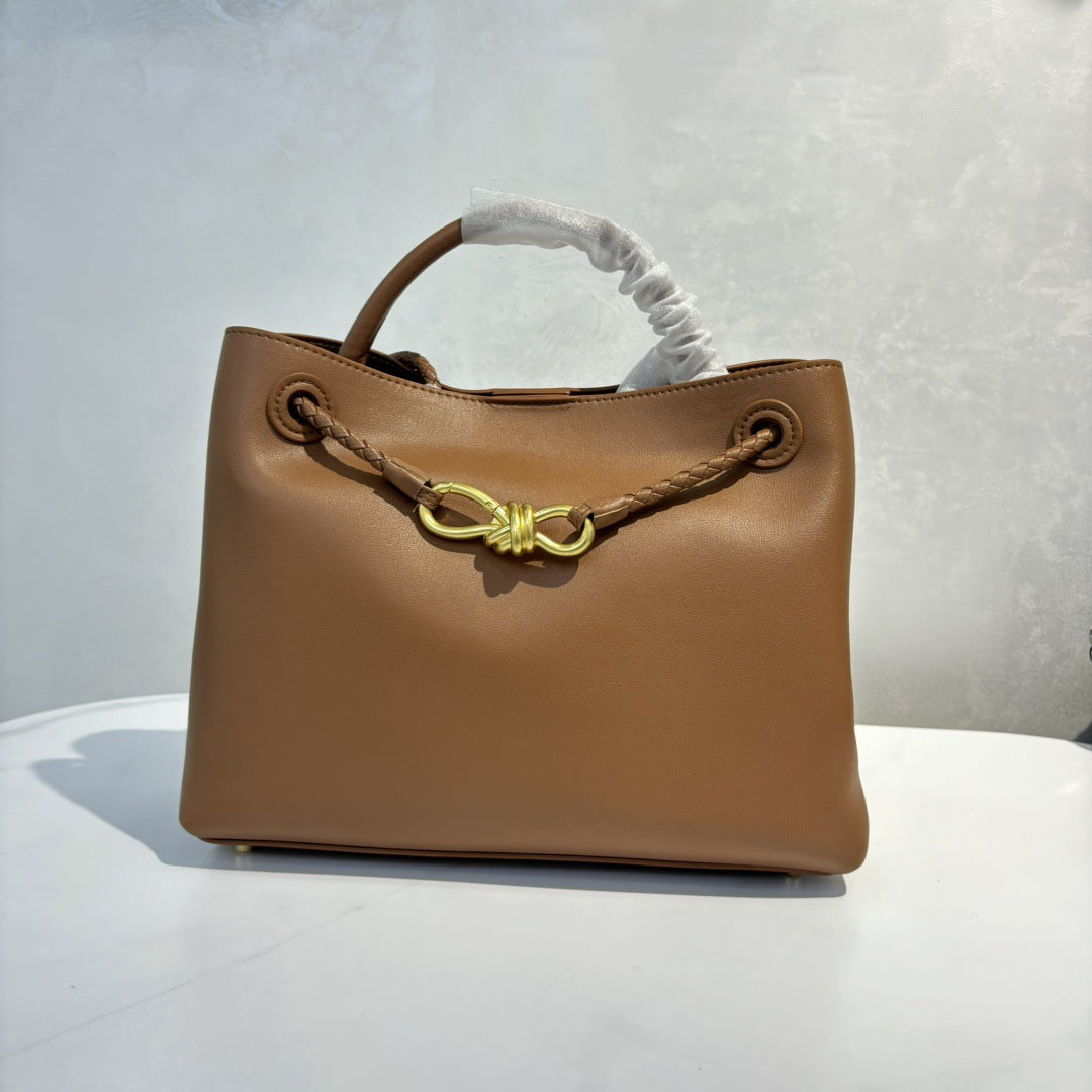 明星同款大容量通勤包百搭时尚手提女包单肩斜挎包跨境托特包批发