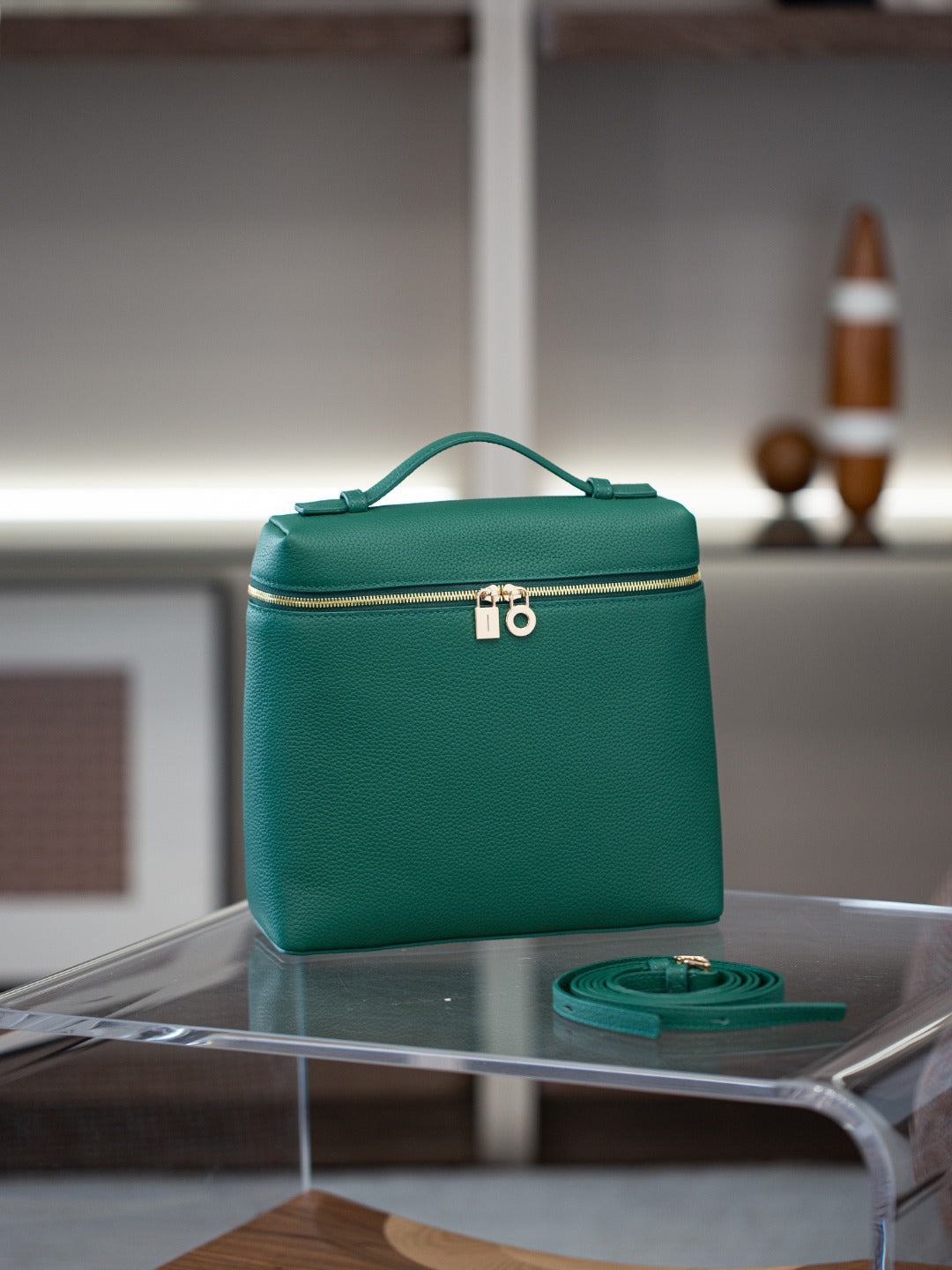 Loro包LP双肩包女2025新款时尚简约piana背包休闲旅游大容量书包