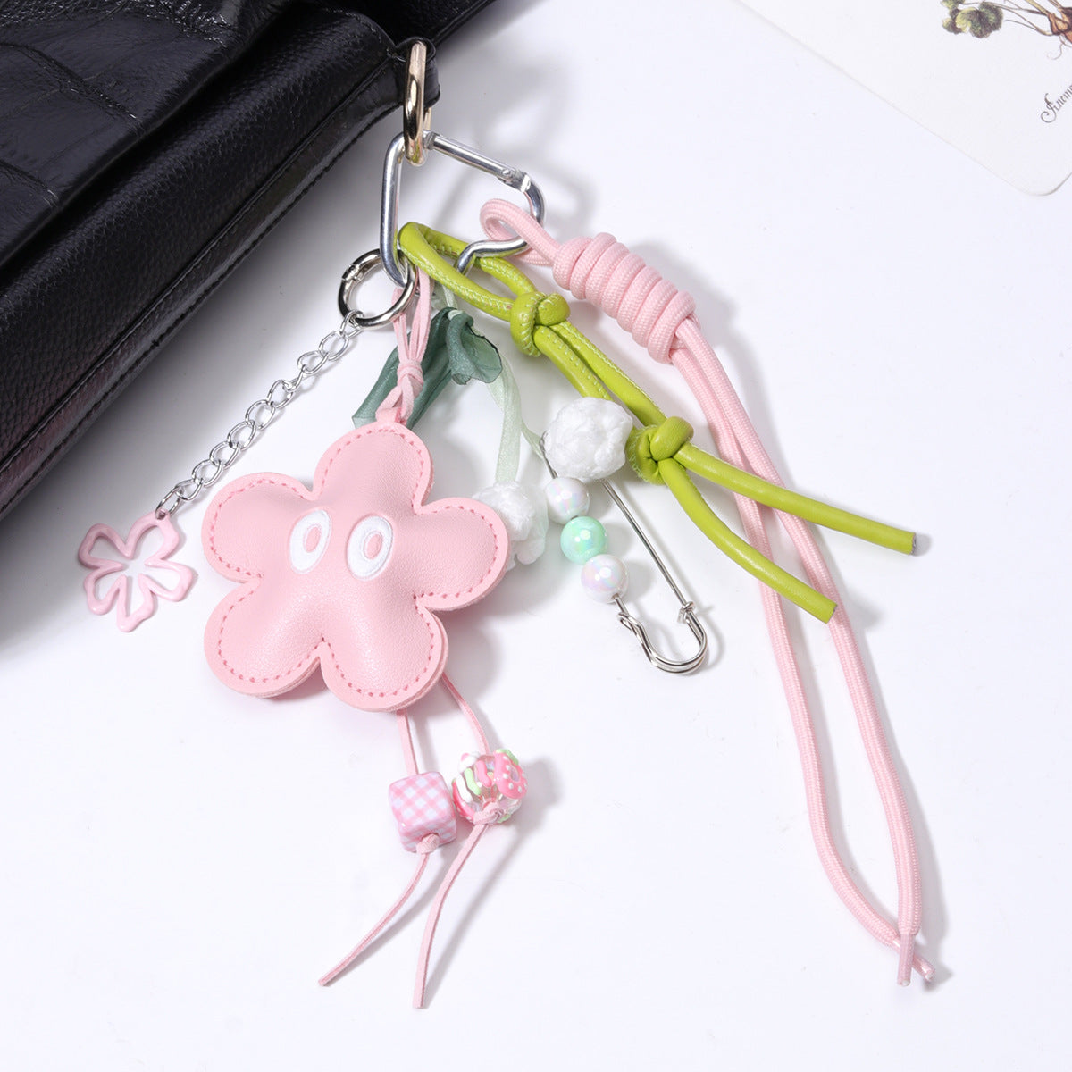 公主风小清新挂件包挂钥匙扣吊饰饰品批发简约厂货现货跨境专供