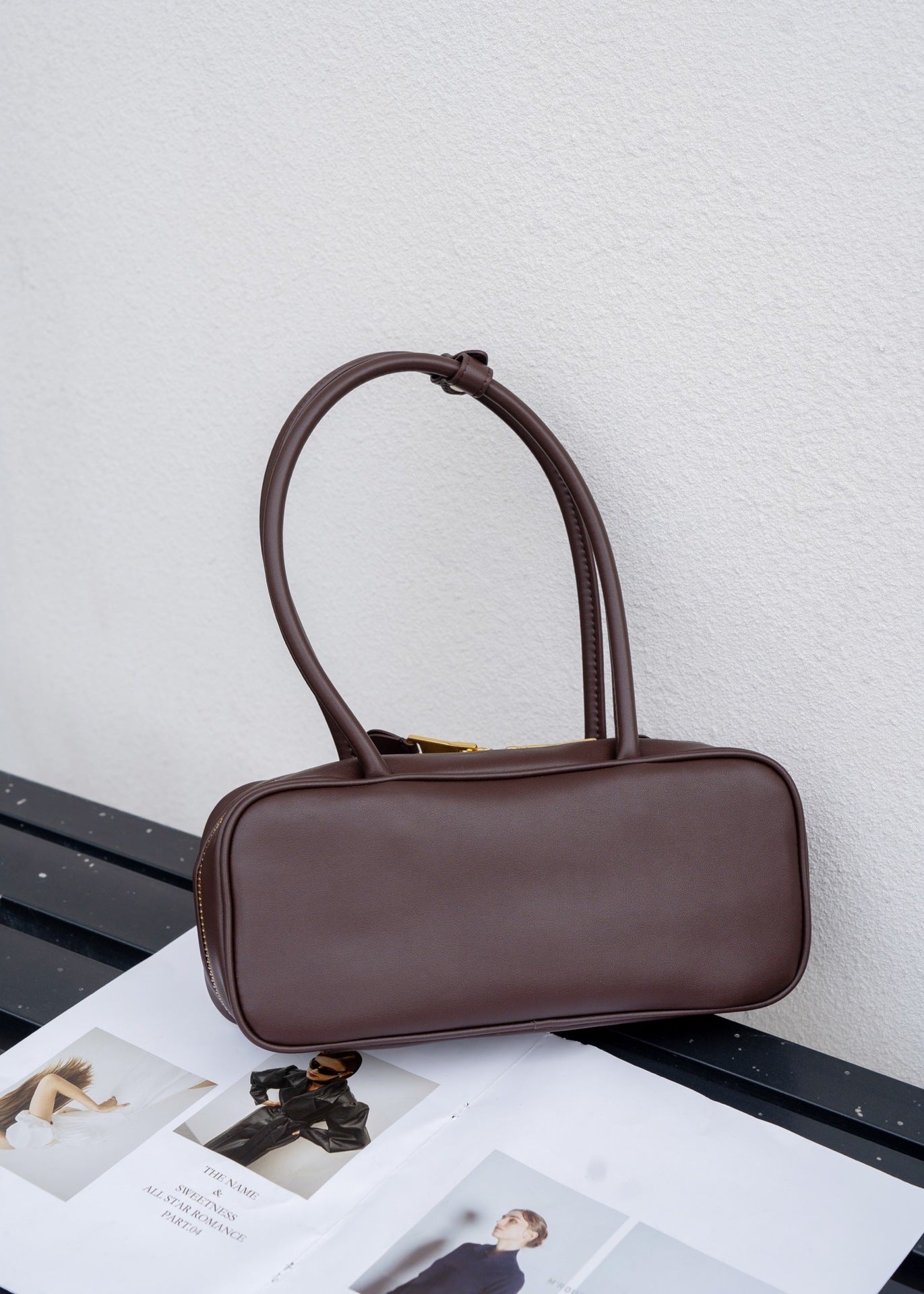 跨境复古波士顿大容量包包女2025新款手拎包通勤枕头包单肩斜挎包