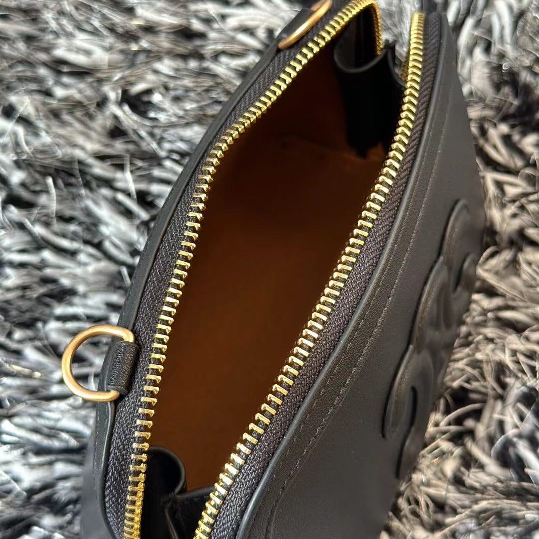 2024年新款复古凯旋门贝壳包迷你老花链条小包化妆包单肩包女斜挎