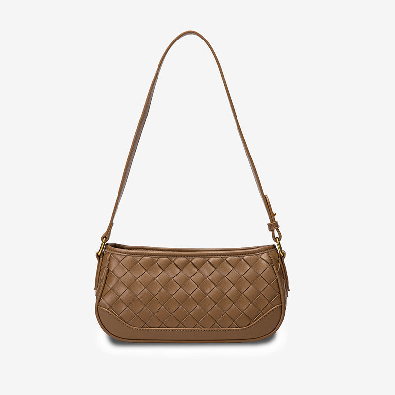 包包女2025新款潮编织腋下法棍包单肩包女士手提包手拎包批发外贸