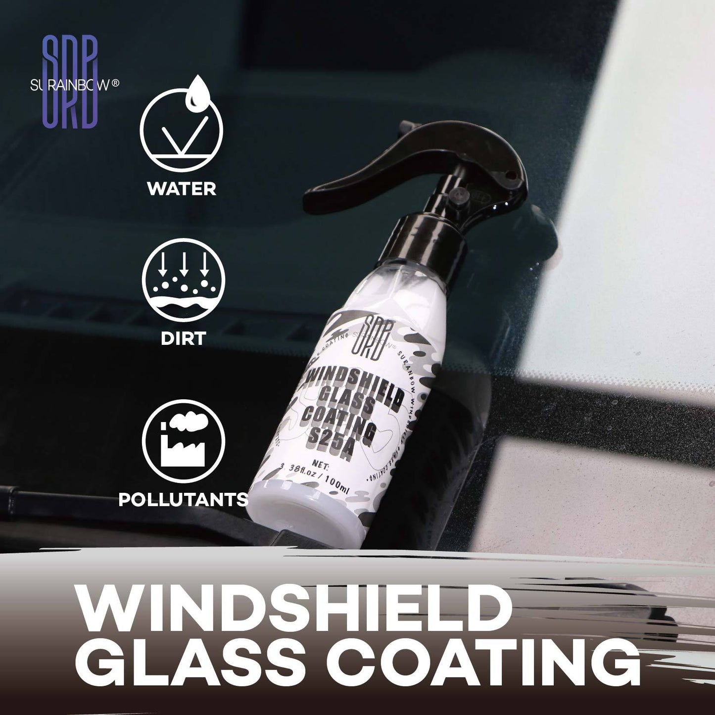 跨境热销汽车玻璃镀晶镀膜剂挡风玻璃驱水剂后视镜车窗玻璃镀膜蜡