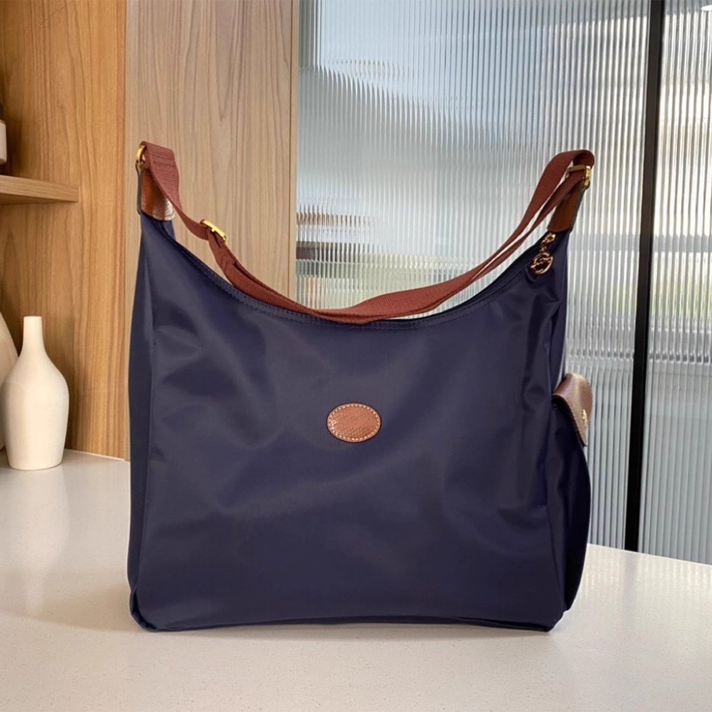 王菲同款包包ins韩版潮流斜跨邮差包大容量单肩手提托特包女代发