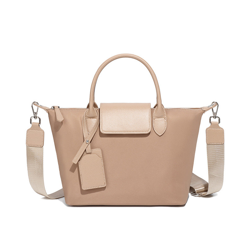 时尚新款大容量龙襄饺子包单肩斜挎包休闲潮流质感女包通勤手提包