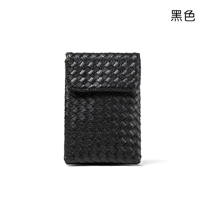 包包女2024新款韩版迷你编织可爱手机包零钱包单肩斜挎包一件代发