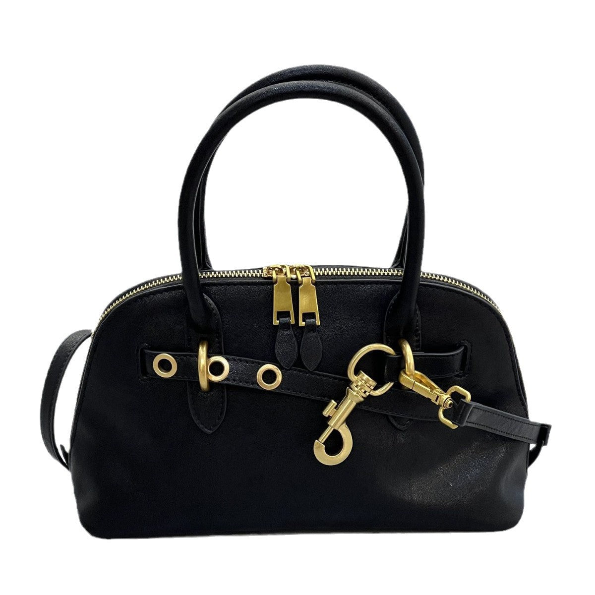 植鞣皮复古贝壳包女手提保龄球包包高级感真牛皮单肩斜挎波士顿包