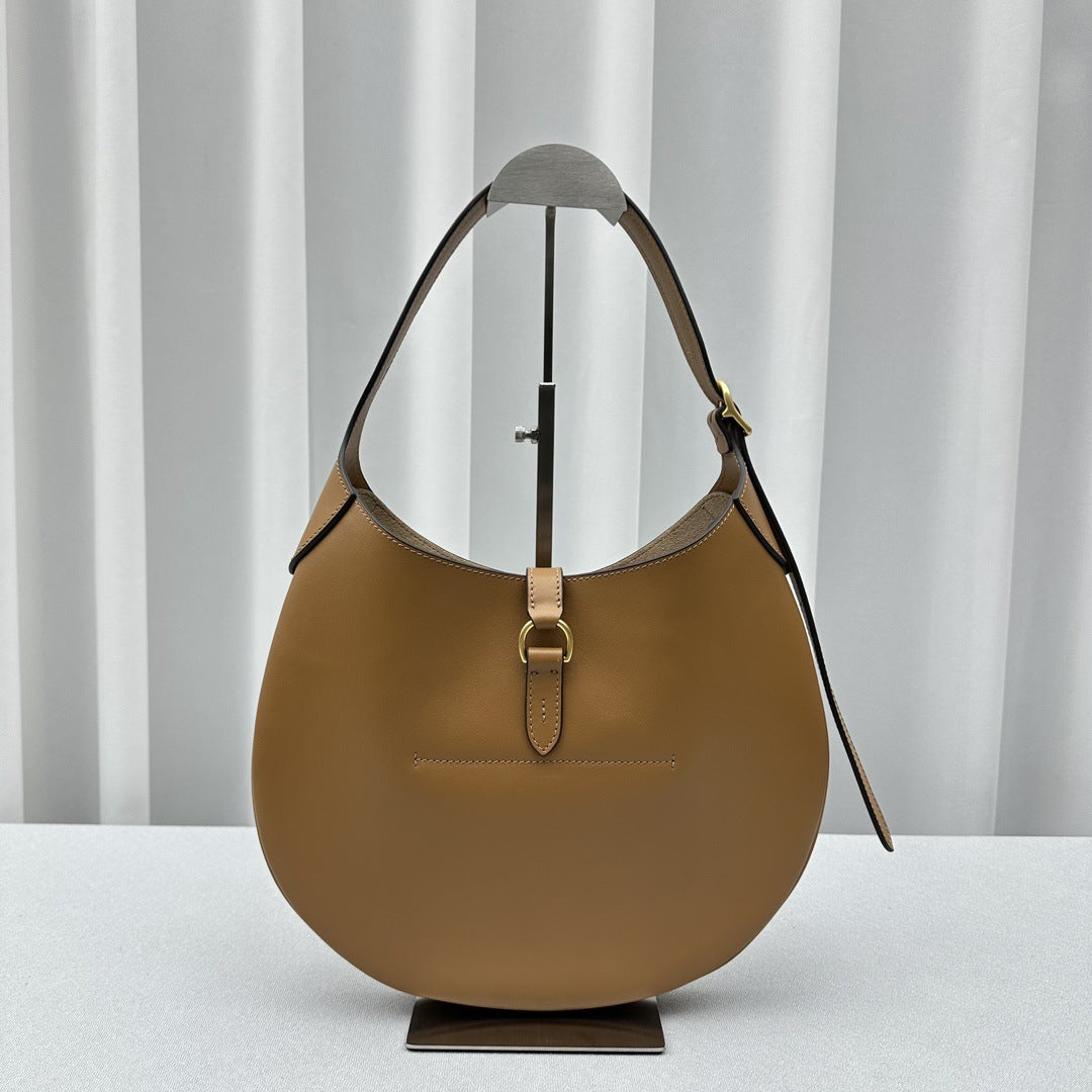 郑秀晶ins潮月牙包包马鞍女包斜挎单肩手提高级感腋下可颂包代发