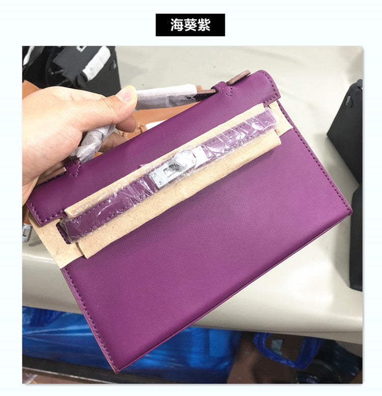 轻奢女包2025新款swift一代凯莉包mini链条包手提包单肩斜挎包