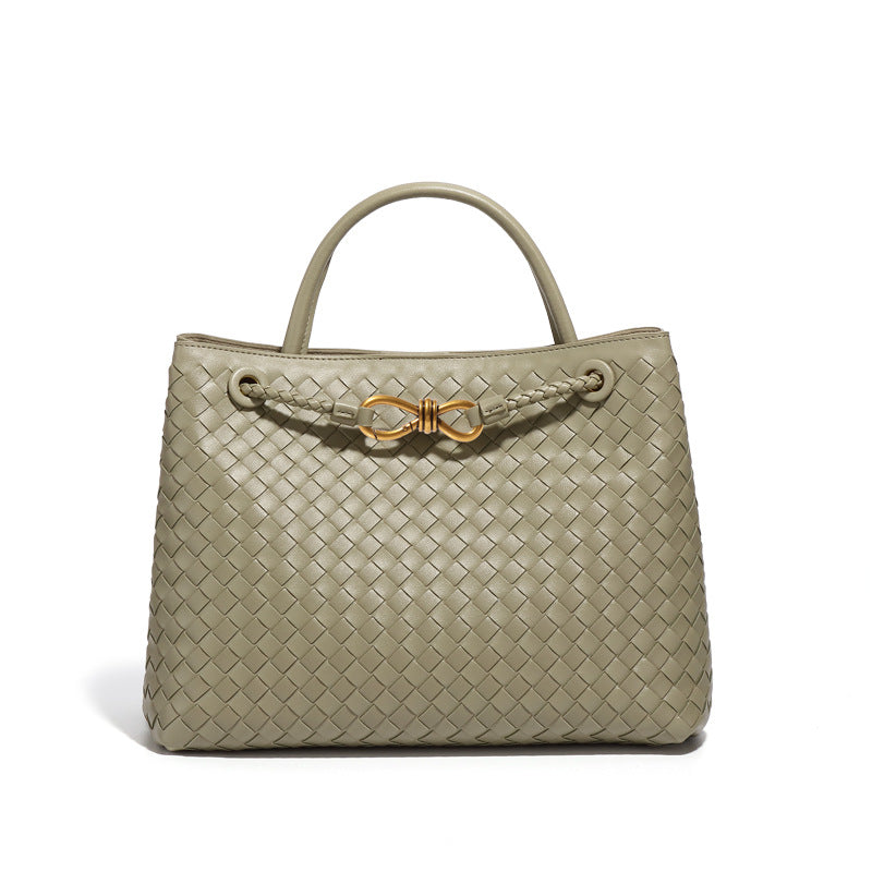 复古大容量包包女手工编织包包通勤百搭手提包时尚休闲单肩斜挎包