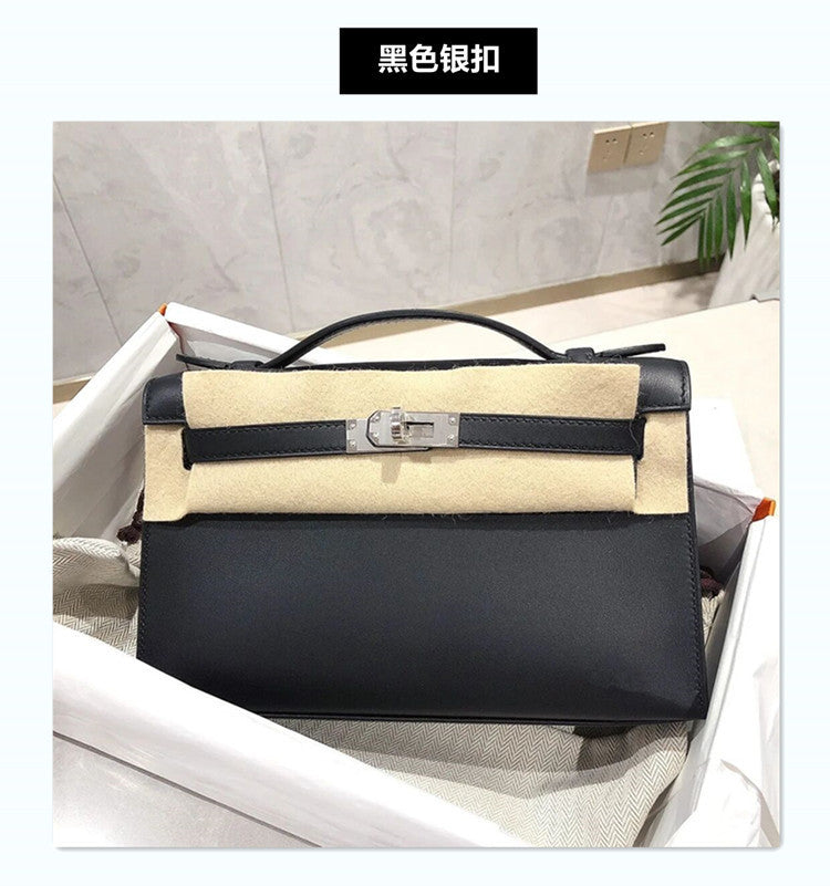 轻奢女包2025新款swift一代凯莉包mini链条包手提包单肩斜挎包