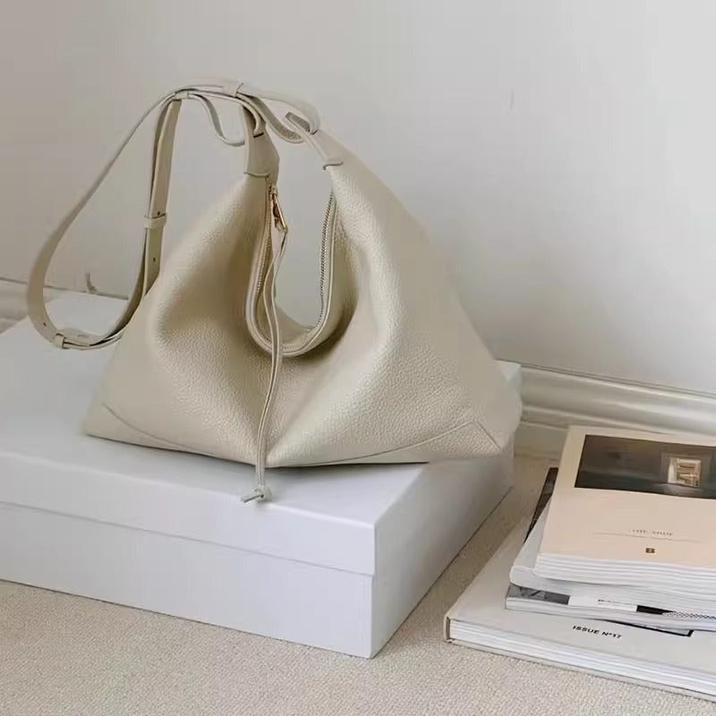 大号风筝系列流浪包腋下牛皮托特包慵懒通勤单肩斜跨女包一件代发