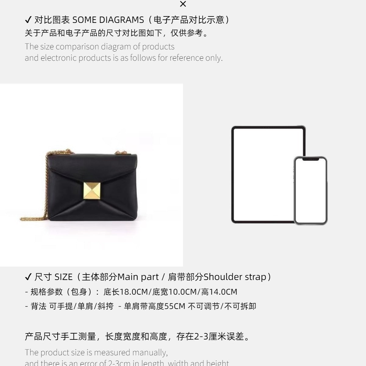 包包女腋下包菱格链条女包小众高级质感柳钉包单肩斜挎包真皮女包