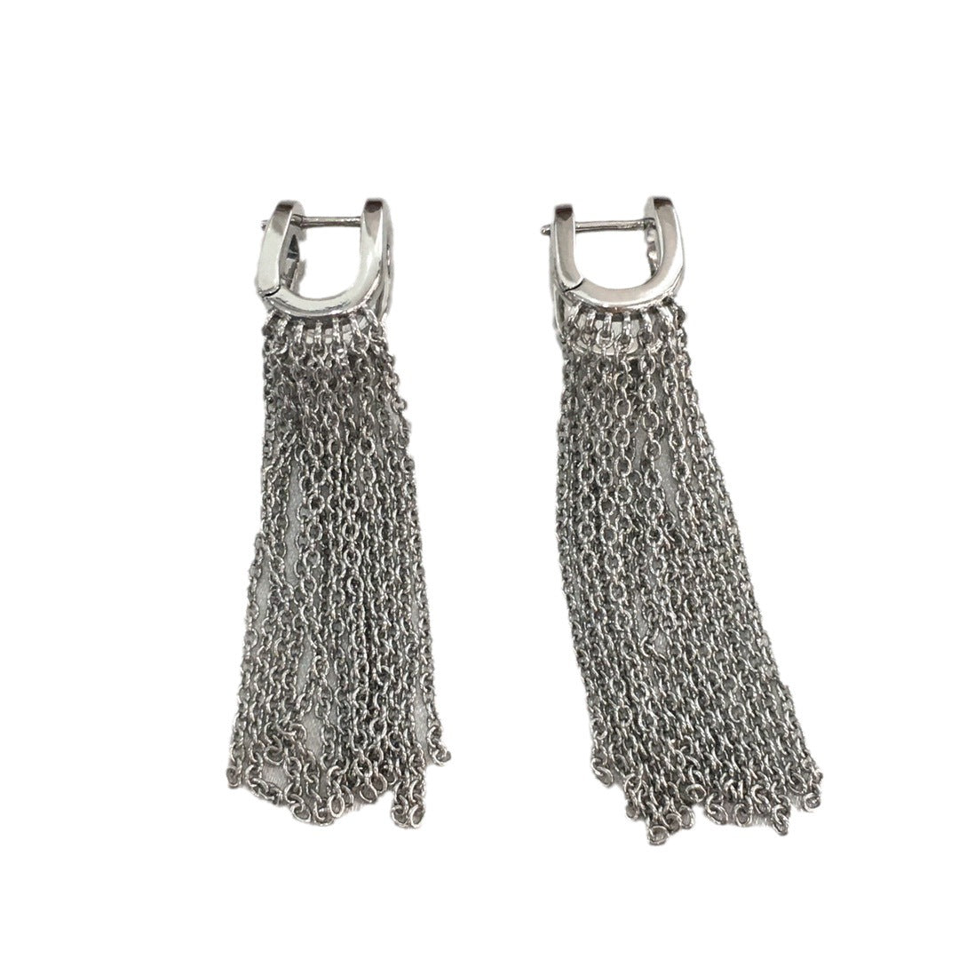 赛林家新款长款流苏耳环女高级感气质欧美时尚链条耳环网红耳饰