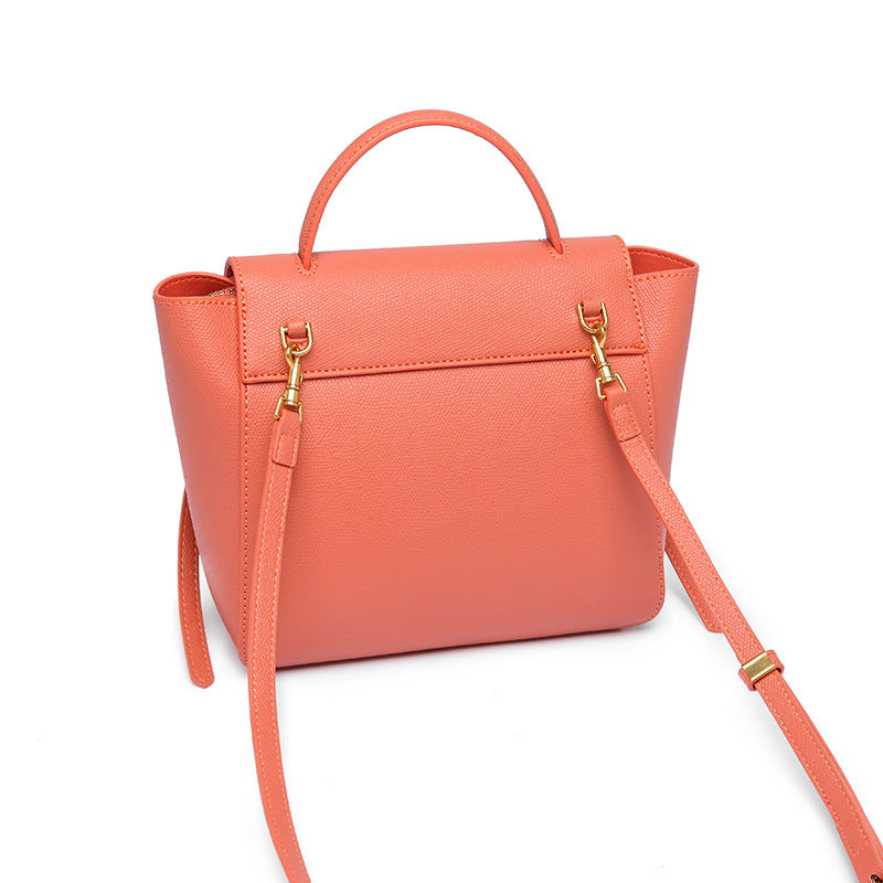 高级感洋气鲶鱼包女时尚简约大容量丝巾手提包百搭斜挎气质女神包