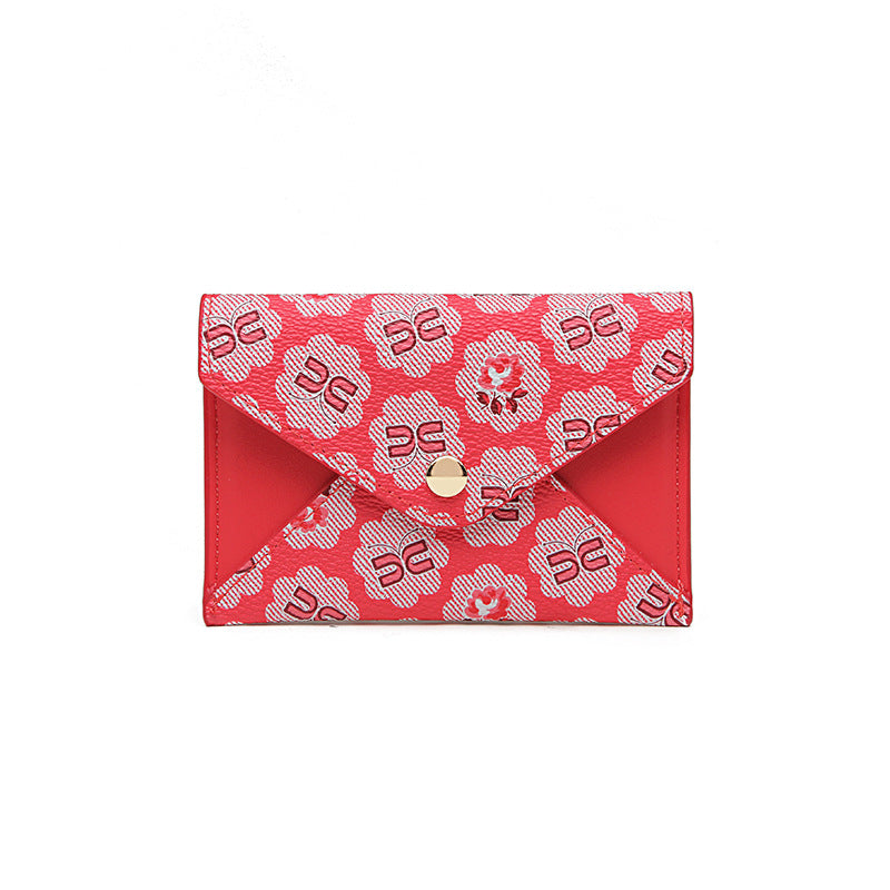 网红小香风迷你口红包化妆待带镜子随身口红盒便携洋气斜跨小包包