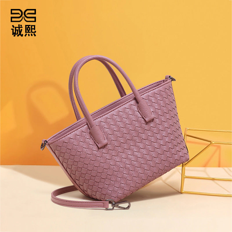 夏日沙滩编织包休闲风百搭手拎女包小众菜篮子单肩包大容量斜挎包