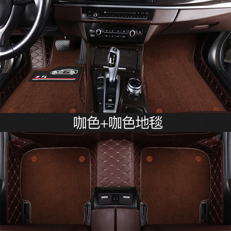 适用于别克君威昂科威新英朗gt威朗凯越君越昂科拉全包围汽车脚垫