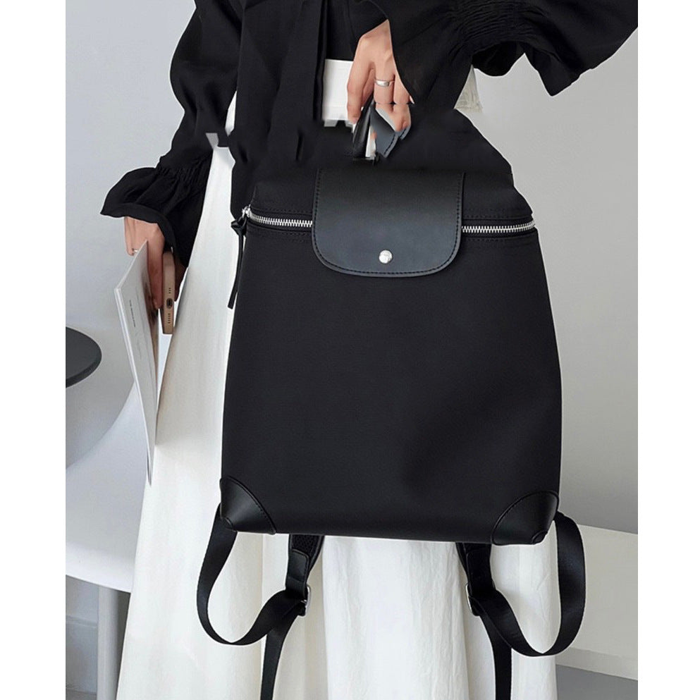 轻便双肩包大容量轻便尼龙布背包旅行包书包通勤电脑包出行上学