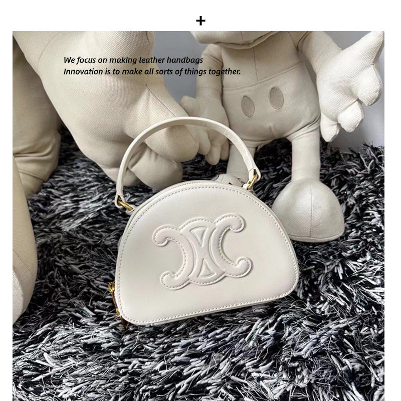 小众百搭印花包包女2024冬新款时尚质感斜挎小包洋气手提单肩女包