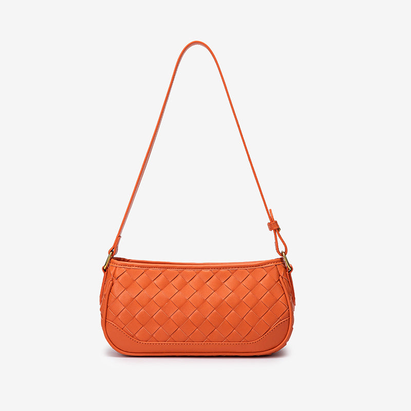 包包女2025新款潮编织腋下法棍包单肩包女士手提包手拎包批发外贸