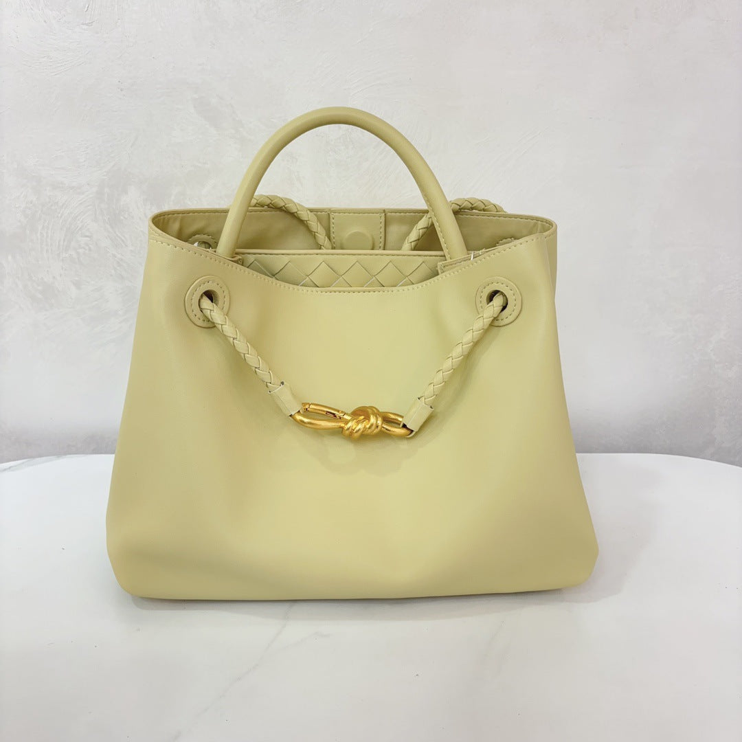 明星同款大容量通勤包百搭时尚手提女包单肩斜挎包跨境托特包批发