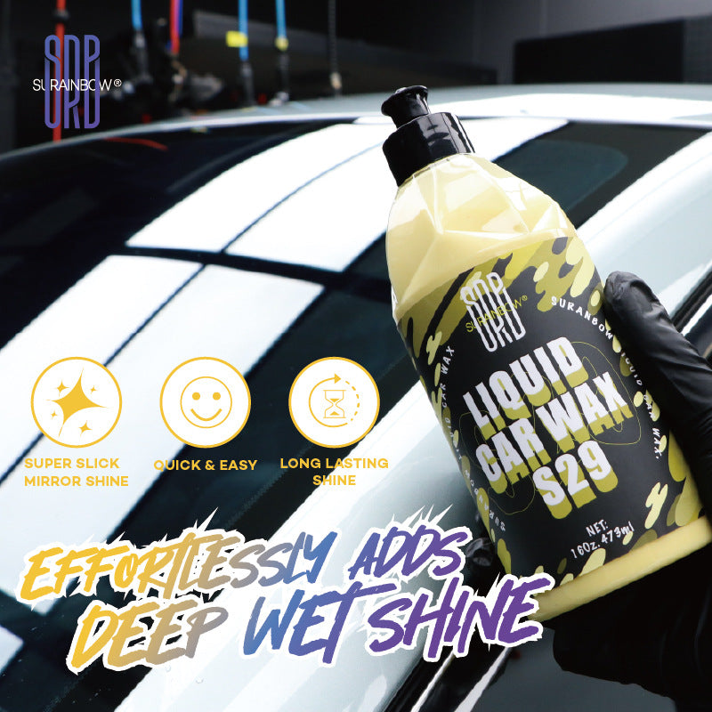 跨境热销汽车漆面液体车蜡抗污上光抛光蜡汽车蜡水擦水洗蜡镀晶蜡