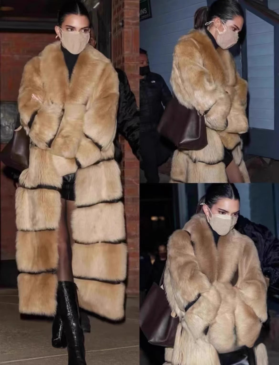 肯豆同款Handle通勤简约Terrasse单肩手提托特包大包Tote手提包