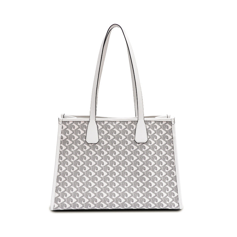 托特包大容量高级感小众时尚狗牙单肩女包新款简约洋气质感腋下包