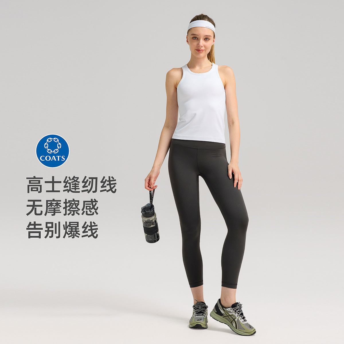 lulu裸感瑜伽服女长款无袖健身背心速干透气跑步美背运动休闲上衣